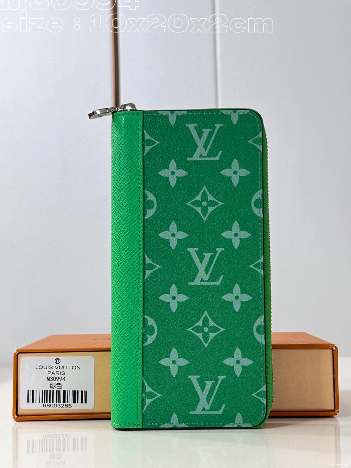 AAA Pruses Bags VUITTON ZIPPY LOUIS WALLET-10*20*2 cm 0819